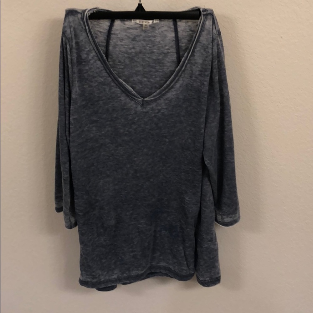 Blue LS Cyrus Top